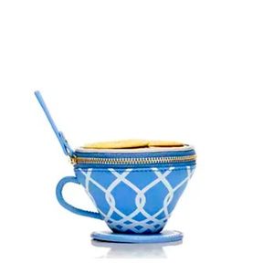 NEW Kate Spade Down the Rabbit Hole Teacup Coin Purse | Original Package